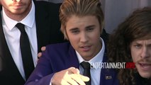 Justin Bieber with Workaholics Blessed by the Pope at his Comedy Central Roast in LA