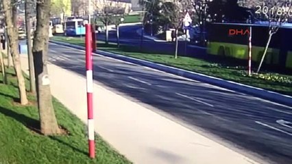 Üsküdar'daki Feci Kaza Güvenlik Kamerasında