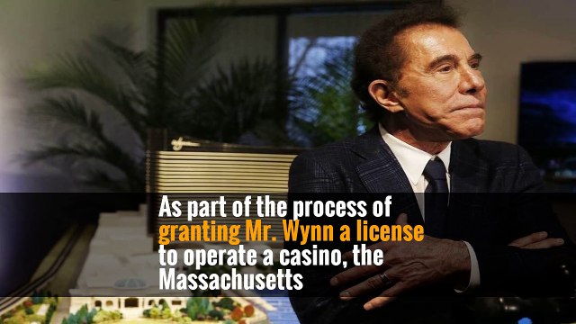 Stephen Wynn to Be Investigated by Massachusetts Casino Regulators