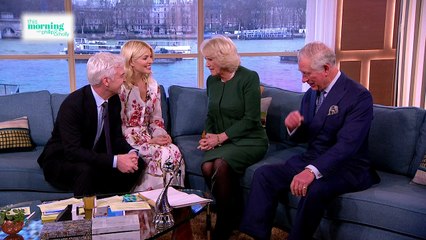 Prince Charles saves mic from dog’s jaws on This Morning