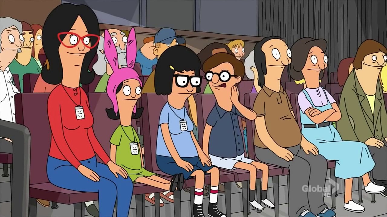 Bob's Burgers Did you taste her hair? (guest appearance by Nathan