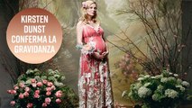 Kirsten Dunst è incinta: lo conferma... la pubblicità!