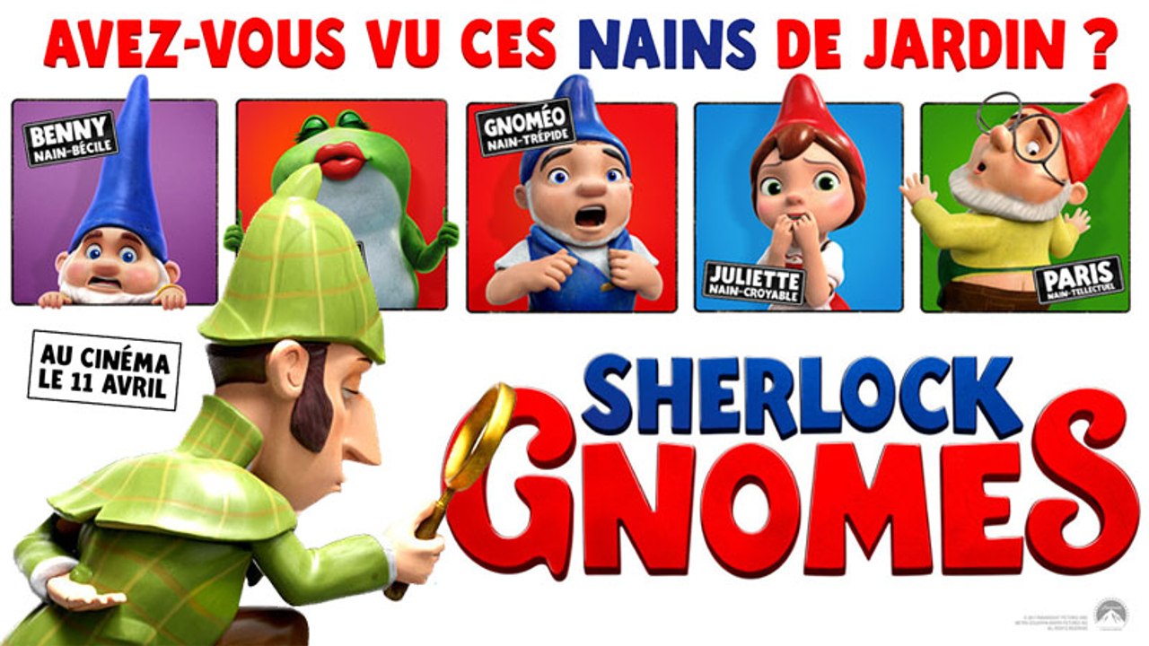 SHERLOCK GNOMES TRAILER 03/23/2018