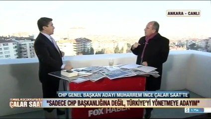 CHP'li İnce: Bana büyük adamlar lazım değil!