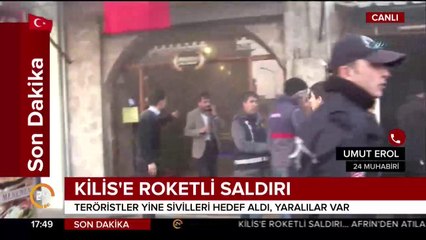 Kilis'e roketli saldırı