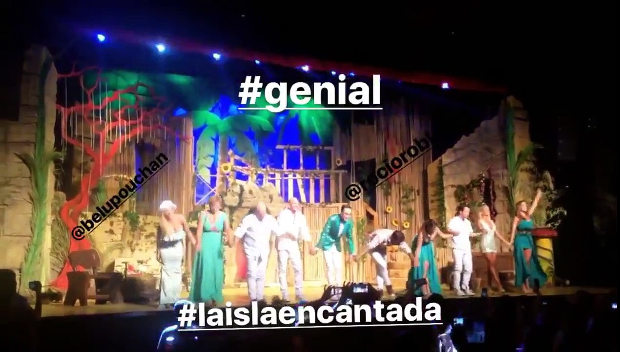 Saludo final de La Isla Encantada - 31 de Enero
