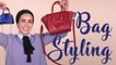 Styling Bags For Your Outfits With Naziha | نصائح نزيهة لتنسيق الحقائب مع الإطلالات اليومية