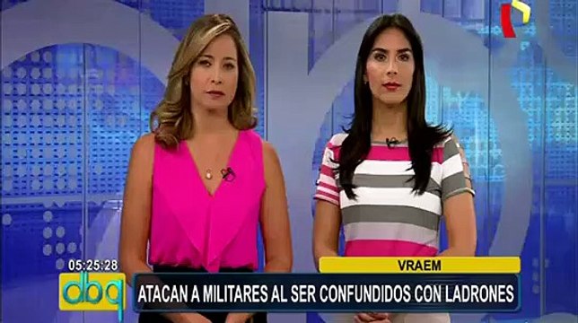 Vraem: pobladores atacan a militares al ser confundidos con ladrones