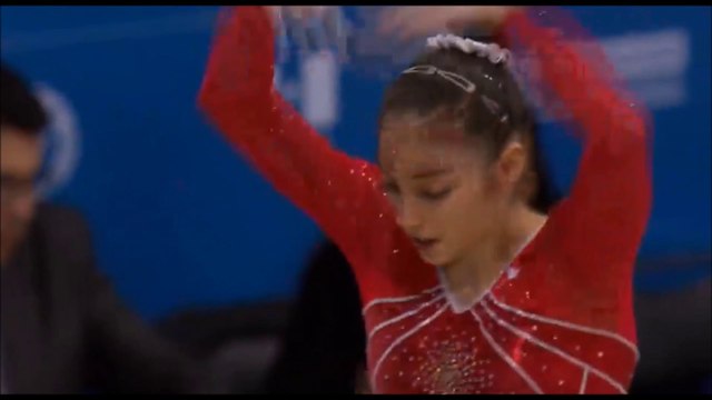 Paula Raya - BB AA - Gymnastics 2017 Mexico Open