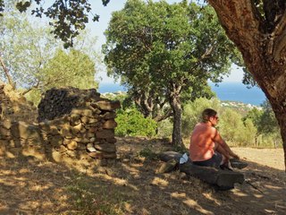 LE VALLON DE LA GAILLARDE depuis Les Issambres