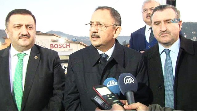 Bakan Özhaseki: “Rize’de riskli dolgu alanında 2 bin 700 konut ve bin 500 ticarethane bulunuyor”