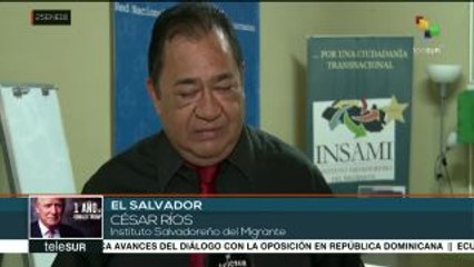 El Salvador: org. de DDHH critican política migratoria de Trump