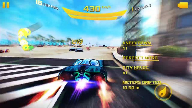 Asphalt 8 Mercedes-Benz Biome vs Mercedes-Benz Silver Lightning 32 Racers Infected Barcelona