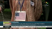 Panamá: rechazan permiso a portar armas concedido a militares de EEUU