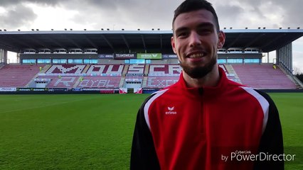 La première interview de Clément Petit pour son retour à l'Excel Mouscron en Division 1