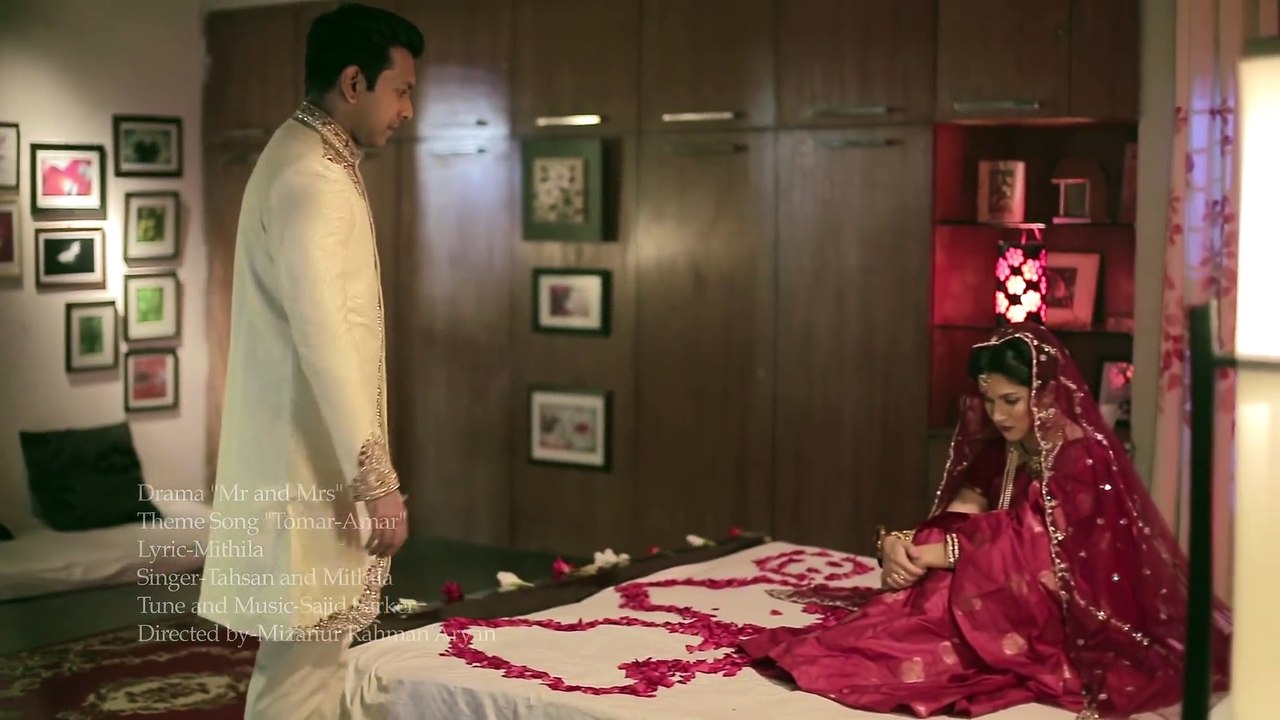 Tomar amar _ Sajid Ft.Tahsan & MIthila _ New Video Song _ OST _ Mr & Mrs _ Mizanur Rahman Aryan