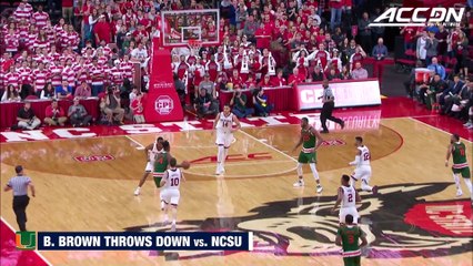 Best Dunks Of The Year...So Far | ACC Basketball