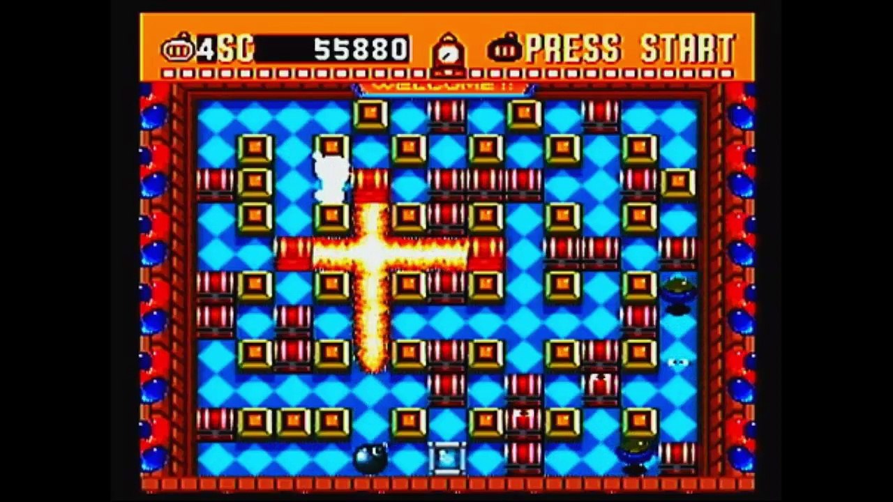 SUPER BOMBERMAN (snes) #2 ainda mais desafiador