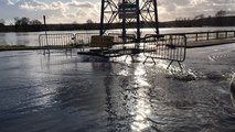 Crue de la Seine : les abords de Rouen inondés