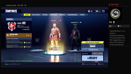 Käyttäjän Liigalize PS4-live-lähetys (15)