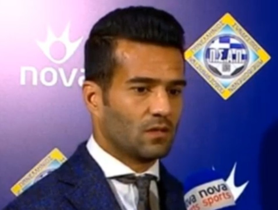 گفتگو با مسعود شجاعی در مراسم بهترین‌های سال یونان