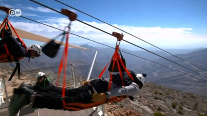 Dünyanın en uzun "zipline" hattı