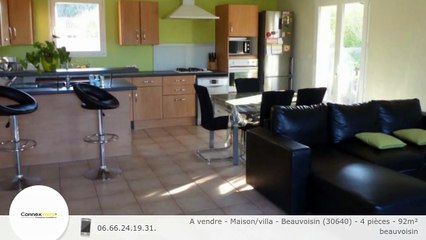 A vendre - Maison/villa - Beauvoisin (30640) - 4 pièces - 92m²