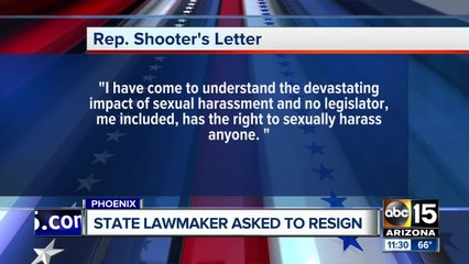 Rep. Shooter asked to step down