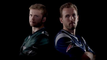 From the pitch to the football field: Kane and Dier go head-to-head in SB LII