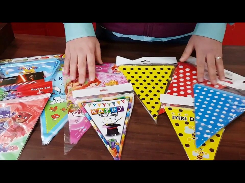 Flama bayrak süsler - Doğum günü bayrakları nasıl kullanılır? Bayrak süsler