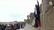 World's Tallest Man and World's Shortest Woman Meet in Egypt