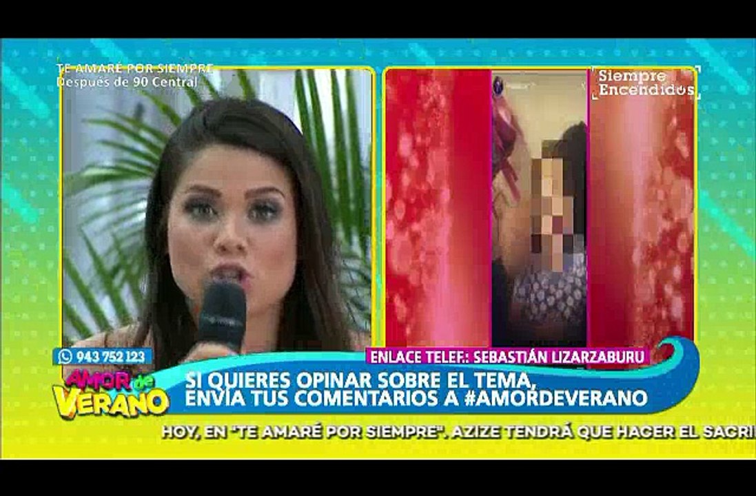 andrea explota y dice que sebastian es mentiroso