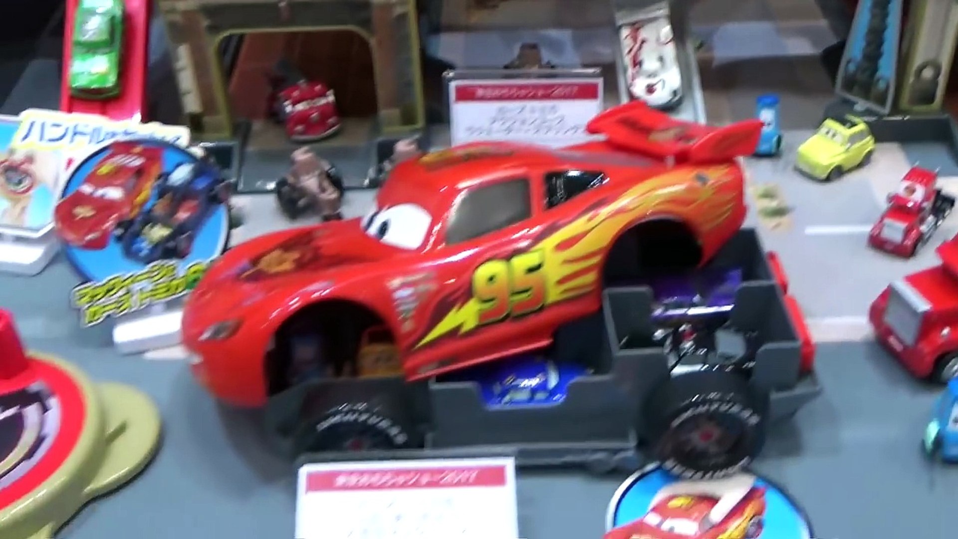 東京おもちゃショーで カーズ クロスロード カーズ３ のオモチャを見てきた Disney Pixar Cars 3 Video Dailymotion