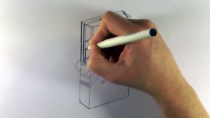 How to Draw a Cartoon Chocolate Bar