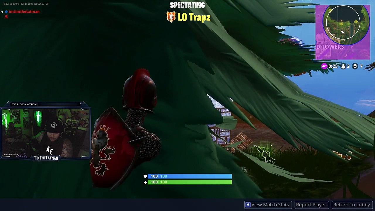 Fortnite #0707: "Aimbot 100%"