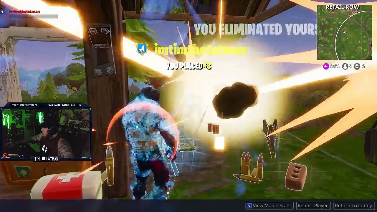 Fortnite #0708: "ANYONE IN HERE?"