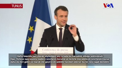 Macron: 'Yorumumun Arkasındayım Ama Çavuşoğlu’nun Sözleri Memnun Etti'