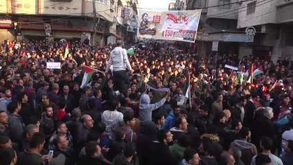 Gazze'de Abluka Karşıtı Gösteri ve Ulusal Birlik Çağrısı