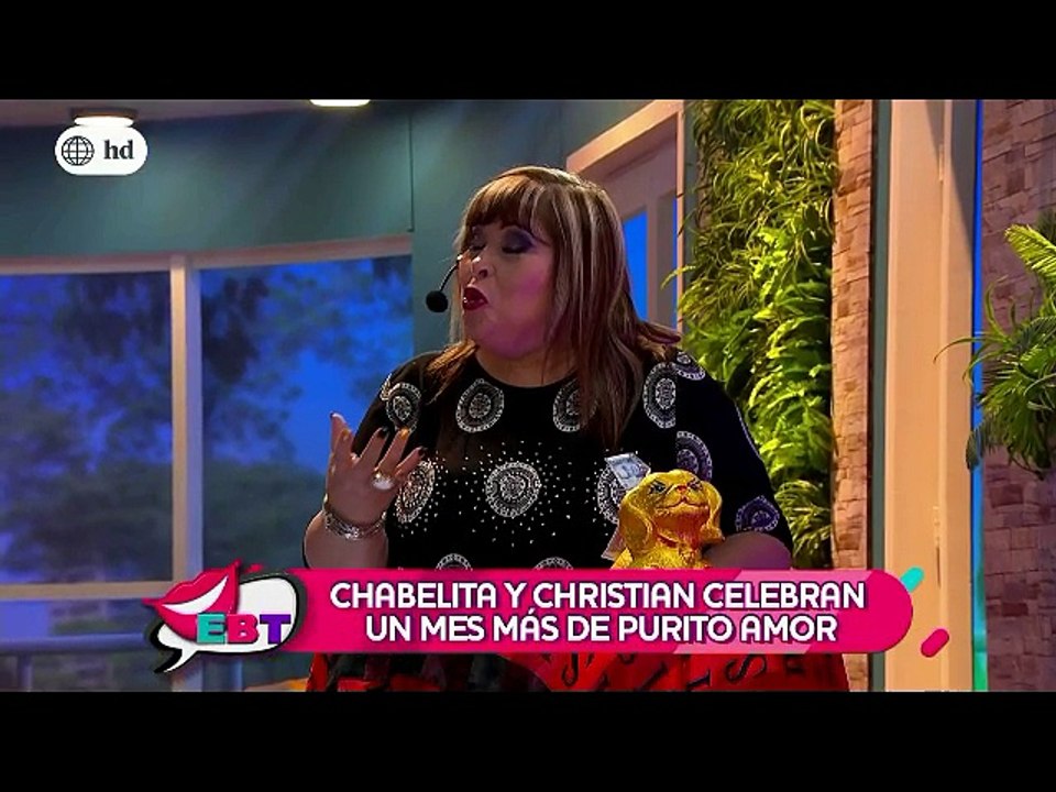 Vidente les dice a Chabela y a Christian que durarán para siempre