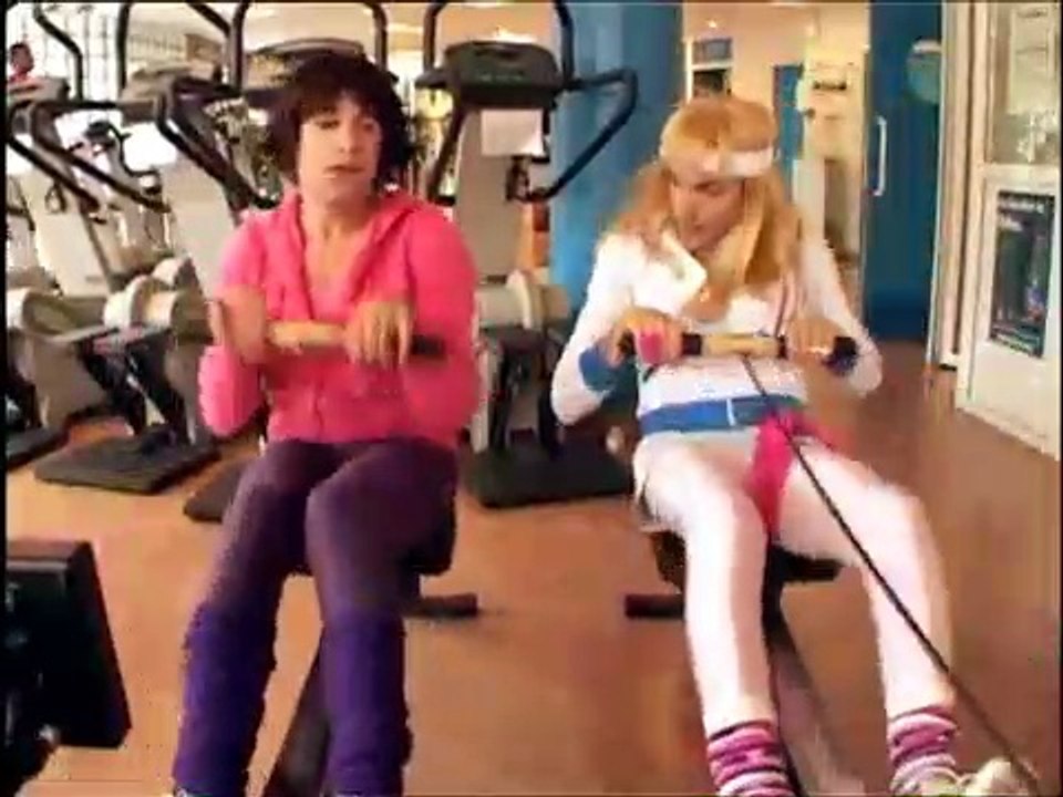 Samantha Oups à la gym… une séance catastrophique ! 🏋️‍♀️🤣