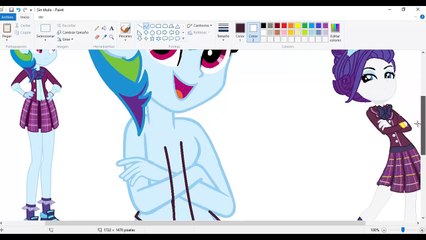 MLP Speedpaint | Rainbow dash Shadowbolt