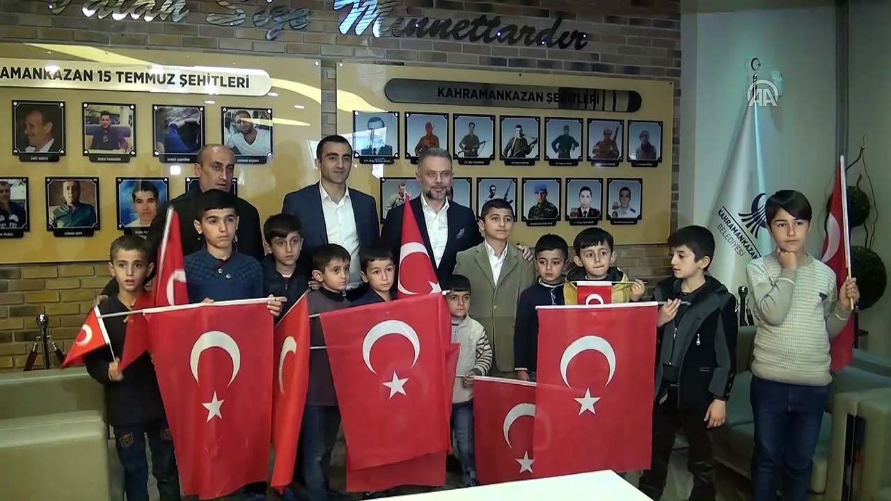 'Bayrağı yerde bırakmayan çocuklar'dan Kahramankazan'a ziyaret - ANKARA
