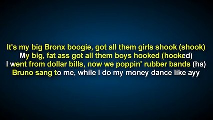 Bruno Mars - Finesse (Remix) [Feat. Cardi B] [Karaoke version]