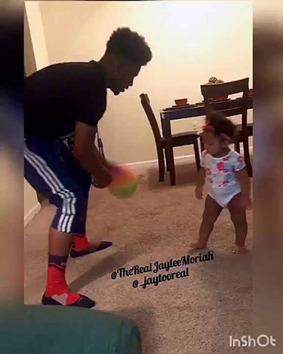 Who got the moves  #DaddyDaughter #JayleeMoriah