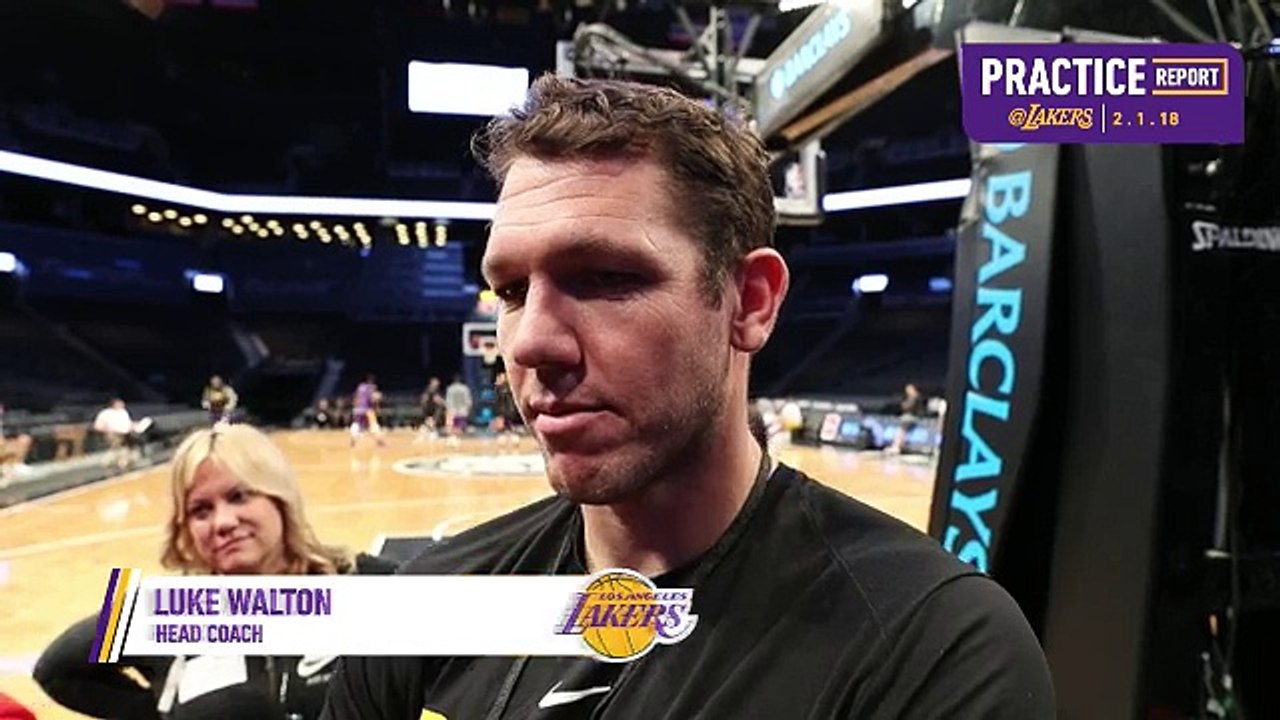 Practice Report: Luke Walton (2/1/18)