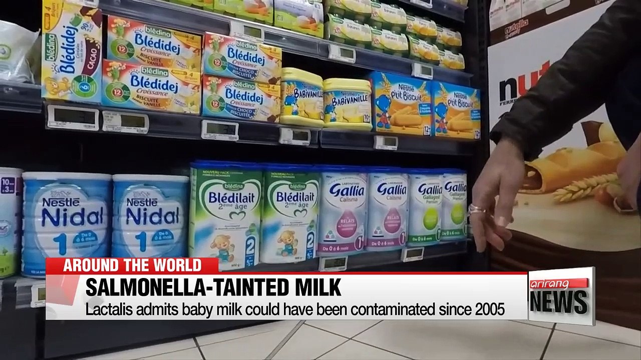 Lactalis admits baby milk could have been contaminated since 2005