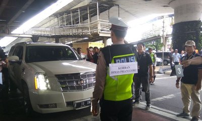 Polisi Gelar Rekonstruksi Penganiayaan Polantas di Busway