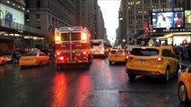 ( READ DESCRIPTION ) - MULTIPLE FDNY UNITS RESPONDING INTO A FIRE IN PENN STATION IN MANHATTAN.