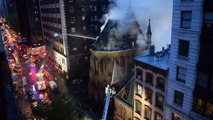 NYC 4 Alarm Fire 5/1/16 @ Serbian Orthodox Church of St Sava