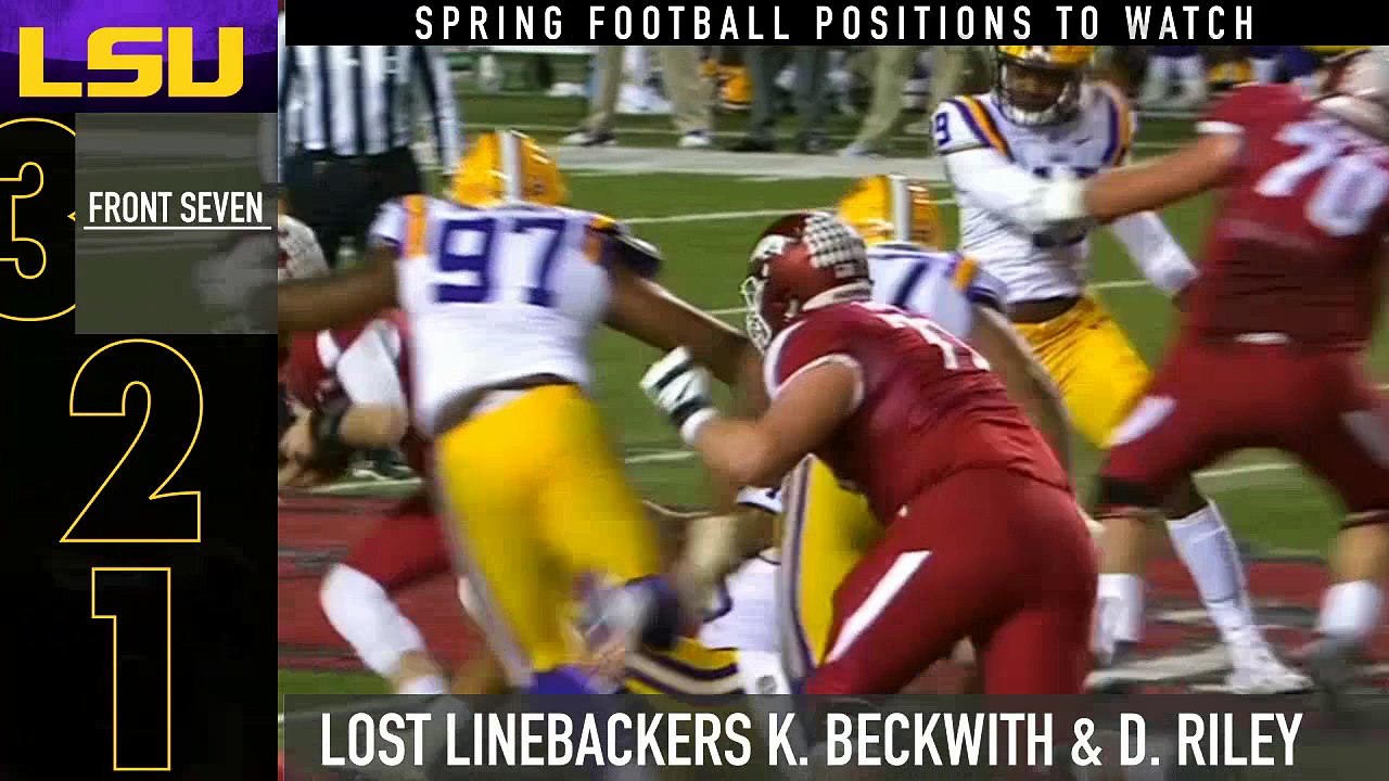LSU Tigers Spring Football 2017: Positions To Watch